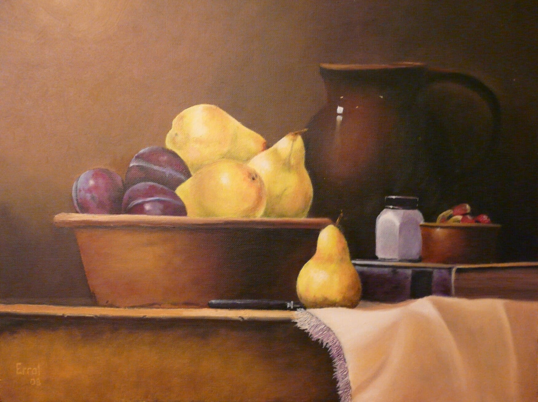 Nature morte - 2008 - Huile sur toile - 55x46 cm