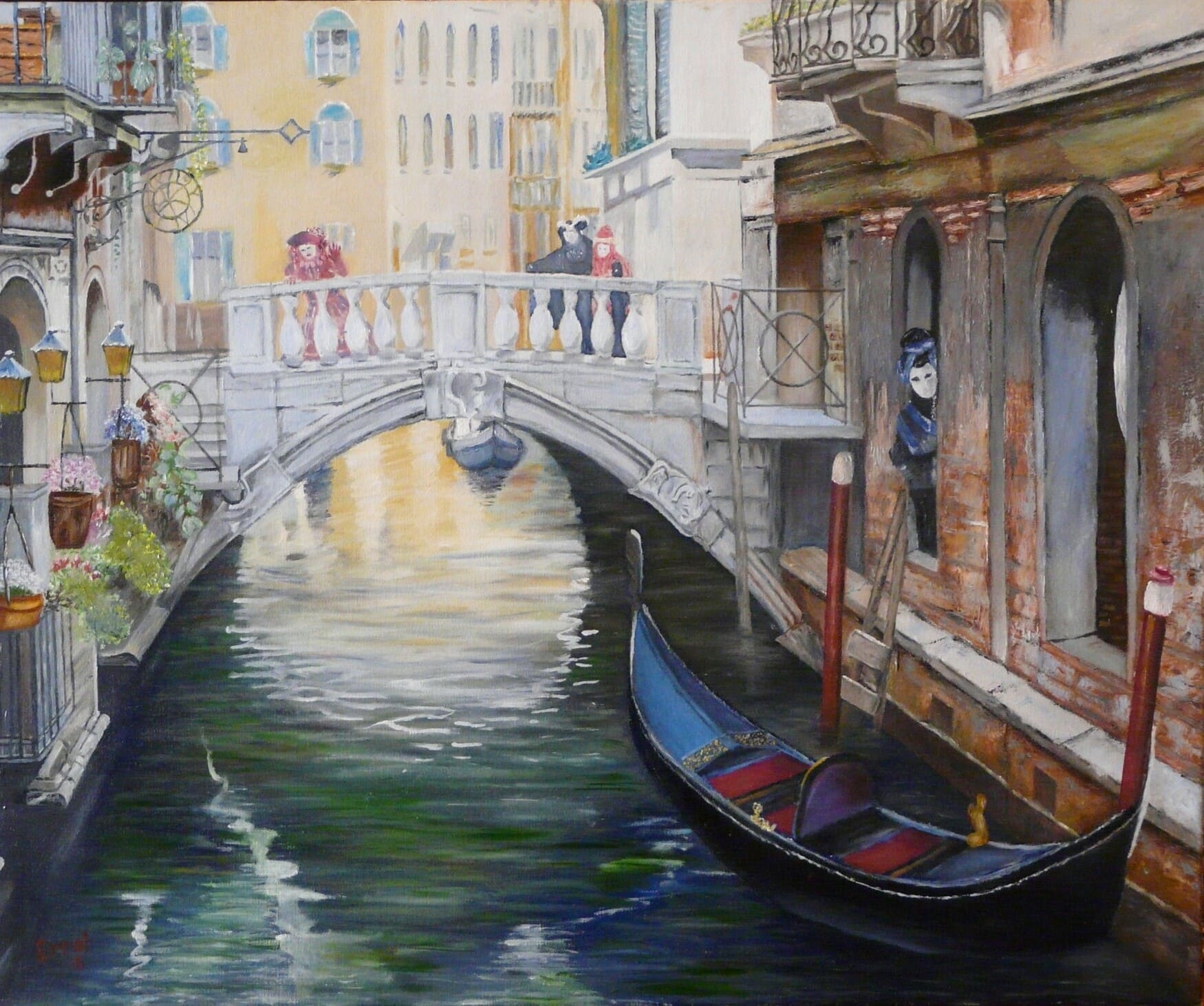 Venise - 2015 - Huile sur toile - 75x60 cm