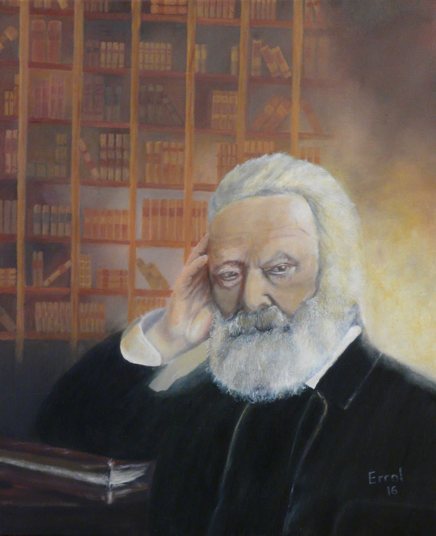 Victor Hugo - 2016 - Huile sur toile - 61x50 cm