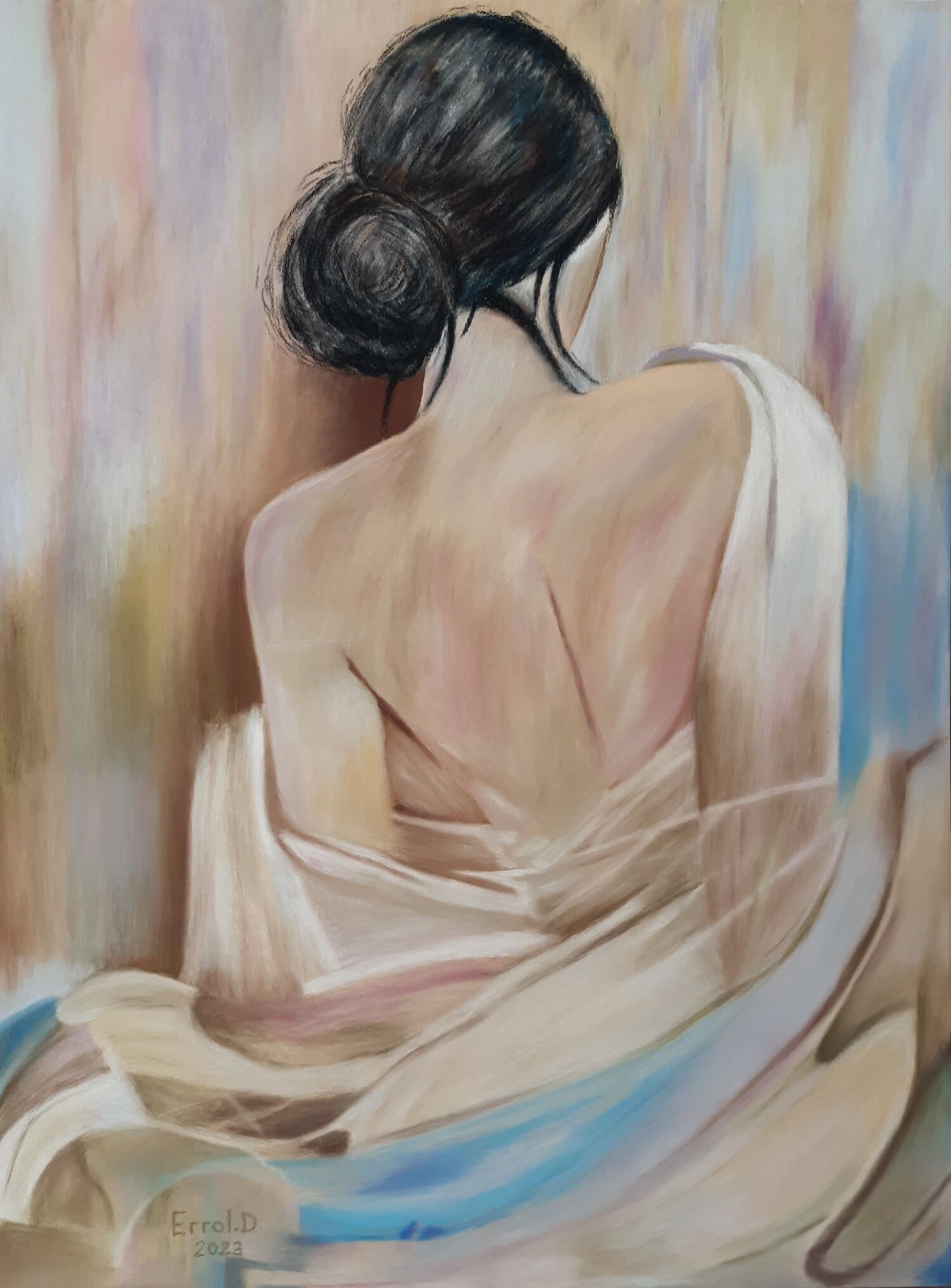 Volupté - 2023 - Pastel sur papier à grains - 65x50 cm