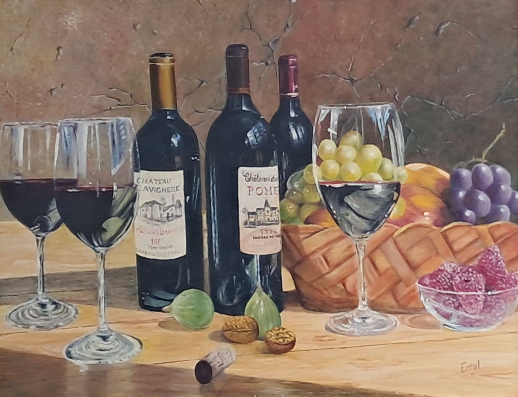 Nature morte II - 2011 - Huile sur toile - 67x51 cm